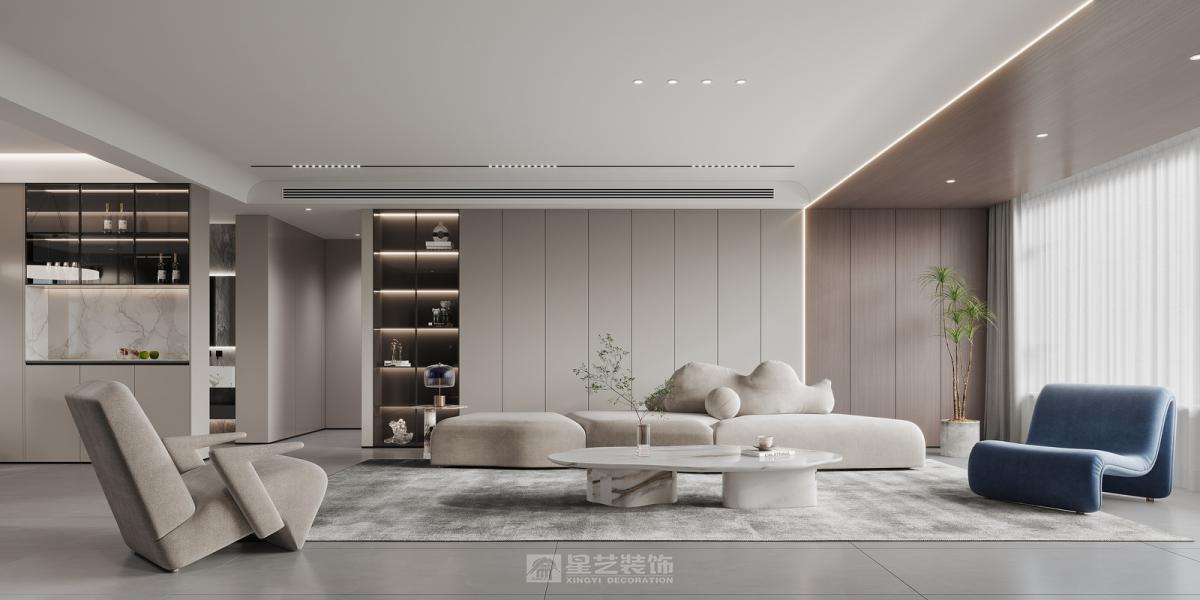 現(xiàn)代極簡(jiǎn)高級(jí)灰平層