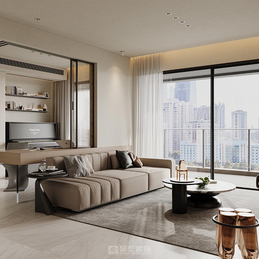 柔棕雅境，松弛感的現代輕奢居