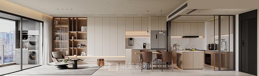 柔棕雅境，松弛感的現代輕奢居